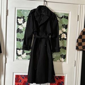 Banana Republic Black Women's Rain Coat